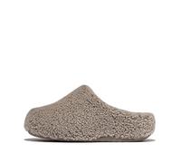 Fitflop Femme Shuv Curly-Shearling Clogs Sabot, Taupe, 39 EU