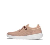 Fitflop Femme Super-q Knit Slip-on Laced Sneakers Basket, Beige, 38 EU