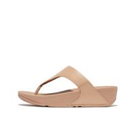 Fitflop Femme Tige d'orteil en Cuir Lulu Tongues, Beige Classique, 38.5 EU