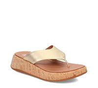 Fitflop Femme Tige d'orteil Mwb Sandale Plate, Platino, 38 EU