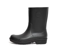 Fitflop Femme WONDERWELLY Short Botte de Pluie, Tout Noir, 36 EU