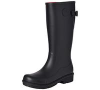 Fitflop Femme WONDERWELLY Tall Botte de Pluie, Tout Noir, 37 EU