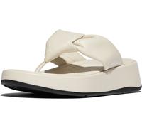 FitFlop Femmes Flip Flops F-Mode Knot Soft-Leather Flatform Toe-Post Sandals IY1 EUR 39