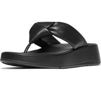 FitFlop Femmes Flip Flops F-Mode Knot Soft-Leather Flatform Toe-Post Sandals IY1 EUR 41