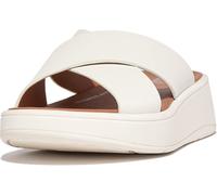 FitFlop Femmes Sandales F-Mode Leather Flatform Cross Slides FW5 EUR 38