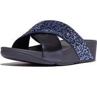 FitFlop Femmes Sandales Lulu Crystal-Mix Metallic Cross Slides JE2 EUR 42