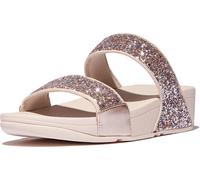 FitFlop Sandales d'été Lulu à paillettes pour femme - Légères et confortables avec soutien naturel de la voûte plantaire, rose, 40 EU