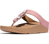 FitFlop Femmes Tongs Fino Multi-Stone Leather Toe-Post Sandals IU9 EUR 41