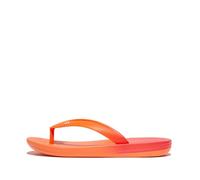 Fitflop Fille Iqushion Tongs ergonomiques pour Enfant Tongues, Corail Rouge, 17 EU
