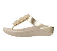 Fitflop - Fino Bead-Cluster Toe-Post Sandal - Femme - Chaussures - Jaune - Taille: 38 EU