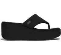 FitFlop FitFlop Black Platfforms Wedge Toe Post Sandals
