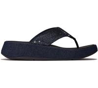 Fitflop F Mode Toe Post And Hotfix Sandals Bleu EU 39 Femme