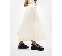 FitFlop FitFlop Blue Gen-FF Max Buckle Denim Back-Strap Sandals