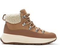 FitFlop FitFlop Brown F-Mode Teddy Collar Warm Suede Lace Up Boots