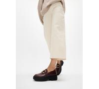 FitFlop FitFlop F-Luma Square Chain Leather Demi Wedge Loafers Brown eu355
