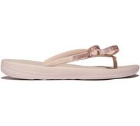 FitFlop FitFlop Pink Iqushion Glitz-Bow Flip Flops
