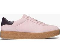 FitFlop FitFlop Pink Rally T-Toe Suede Crepe Sneakers