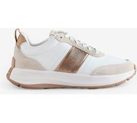 FitFlop FitFlop White F-Mode Flow Trainers