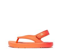Fitflop Fille Iqushion Tongs ergonomiques ombrées pour Enfants Tongues, Corail Rouge, 23 EU