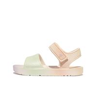 Fitflop Garçon Unisex Kinder iQUSHION Kids Toddler Ombre-Pearl B/Strap Sandals, Urban White Mix, 26 EU