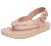 Fitflop Garçon Unisex Kinder Kids Iqushion Sandal with Backstrap Solid Tongues, Rose Gold, 27 EU