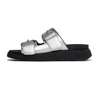 Fitflop Gen Ff Buckle Tumbled Leather Sandals Argenté EU 41 Femme