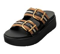FitFlop Gen-FF Max Stripe - Sandales Slide Femme Noir - 41 EU