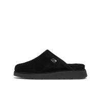 Fitflop Gen-FF Pantoufles en Daim doublé de Peau de Mouton pour Homme Chaussure, Noir, 47 EU