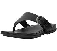 Fitflop graccie Sandal Leather, Femme, Schwarz, 43 EU