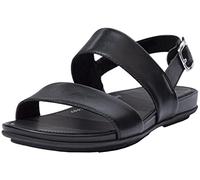 Fitflop graccie Sandal Leather, Femme, Schwarz, 43 EU