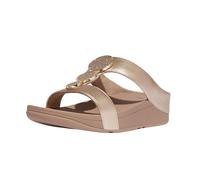 Fitflop Halo Bead-circle Metallic H-bar Sandals Beige EU 36 Femme