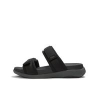 Fitflop Homme F-Mode Go Mens Adj. Padded-Webbing Two-Bar Slides Sandale Plate