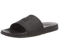 Fitflop Homme Iqushion Tongues, Tout Noir, 44 EU