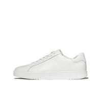 Fitflop Homme Rally II Mens Tumbled-Leather Sneakers Basket, Blanc Urbain, 41 EU