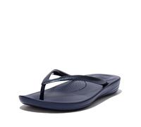 FitFlop - Iqushion Ergonomic Flip-Flops - Tongs - Femme - Bleu (Midnight Navy) -39 EU