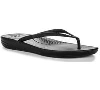 Fitflop Iqushion Ergonomique Haute Air Mousse Sandale Femme Tout Noir UK 3 - 8
