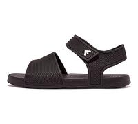 Fitflop Iqushion Kids Eergonomic Back Strap Sandals, Black, 21 EU