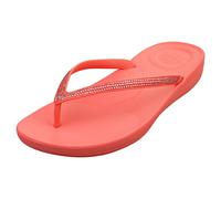 FitFlop Iqushion Sparkle Femme Rose Orange Sandals Tongs - 38 EU