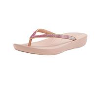 Fitflop Iqushion Sparkle Tongs pour femme Beige pierre, nude, 42 EU