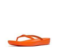 Fitflop Iqushion Sparkle Tongs pour femme Beige pierre, Orange, 41 EU