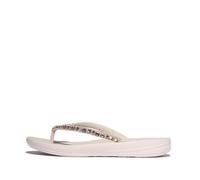 Fitflop Femme Iqushion Multi-Crystal Ergonomic Flip-Flops Tongues, Nude Rose, 38 EU