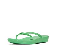 Fitflop Iqushion Tongs ergonomiques pour femme, Vert, 40 EU