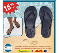 FitFlop Iqushion Tongs Orthopédiques Midnight Navy Bleu Marine EU 39
