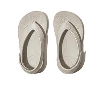 Fitflop Kids Iqushion Sandal with Backstrap Solid, Tongues, SILVER,