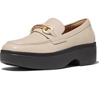 FitFlop Loafer Femme F-Luma Chunky-Snaffle Leather Demi-Wedge Loafers IJ7 EUR 41