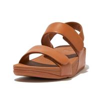 Fitflop Lulu Adjustable Leather Back-Strap Sandals, Tan