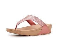 Fitflop LULU Crystal-Mix Sandales à tige d'orteil pour femme, rose rouille métallique, pointure 39 EU, Rose rouille métallique, 40 EU