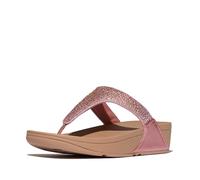 Fitflop LULU Crystal-Mix Sandales à tige d'orteil pour femme, rose rouille métallique, pointure 41, Rose rouille métallique, 42 EU