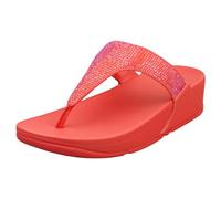 Fitflop LULU CRYSTAL TOE POST EC5 Tongs Rosy Coral, Rosy Coral, 37 EU