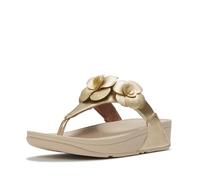 Fitflop Lulu Flower Toe Post Sandals Beige,Doré EU 41 Femme